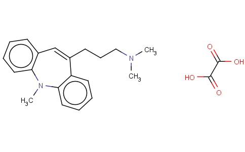 10-(3-(DIMETHYLAMINO)PROPYL)-5-METHYL-5H-DIBENZ(B,F)AZEPINE OXALATE